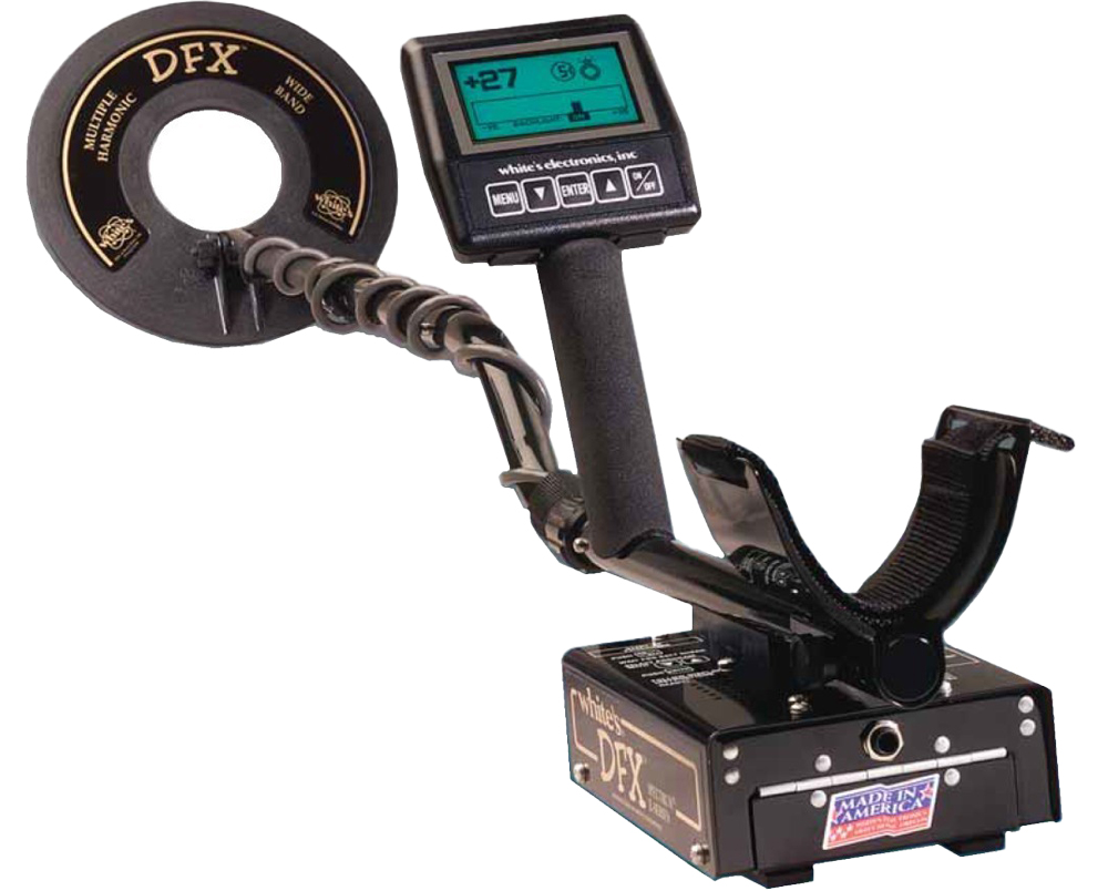White's DFX professionele digitale metaaldetector gebruikt