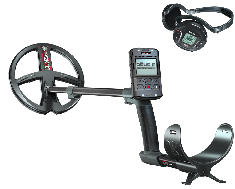 XP DEUS 2 FMF 22 RC WS6 metaaldetector complete set