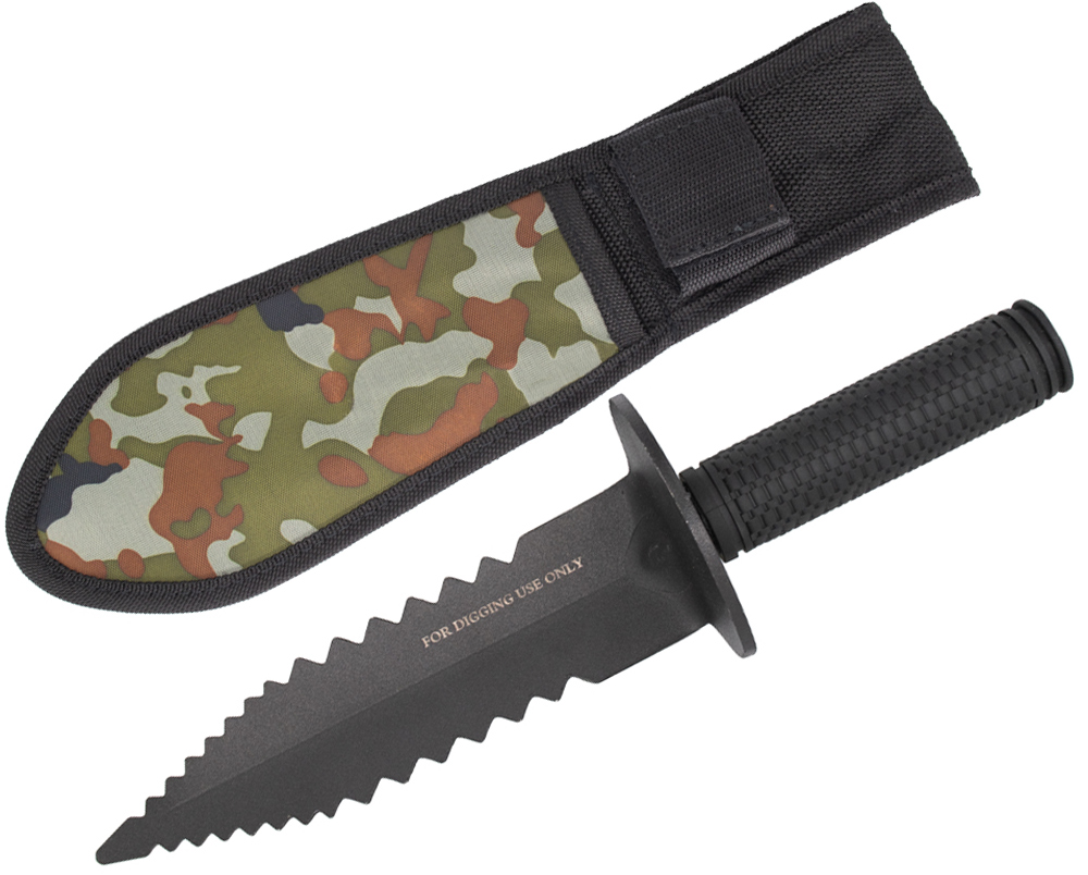LK Edge Digger grasmes met camouflage holster