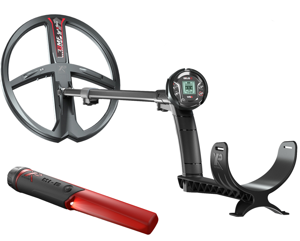 XP DEUS 2 FMF 34 WS6 Master metaaldetector met MI-6 pinpointer
