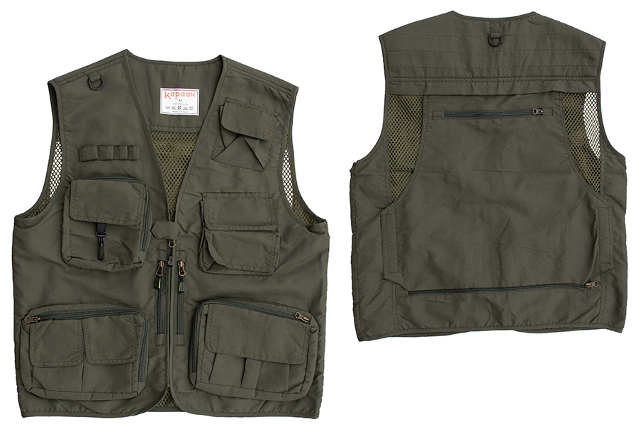 Kapaan zoekvest / bodywarmer groen 4XL