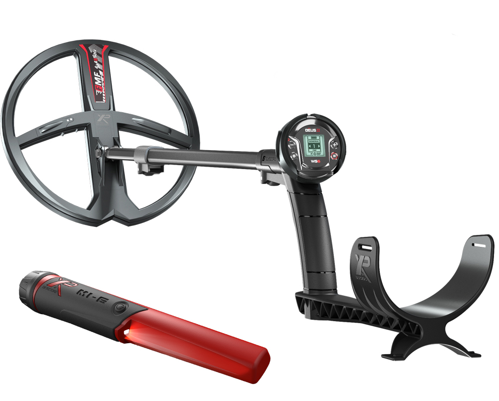 XP DEUS 2 FMF 28 WS6 Master metaaldetector met MI-6 pinpointer