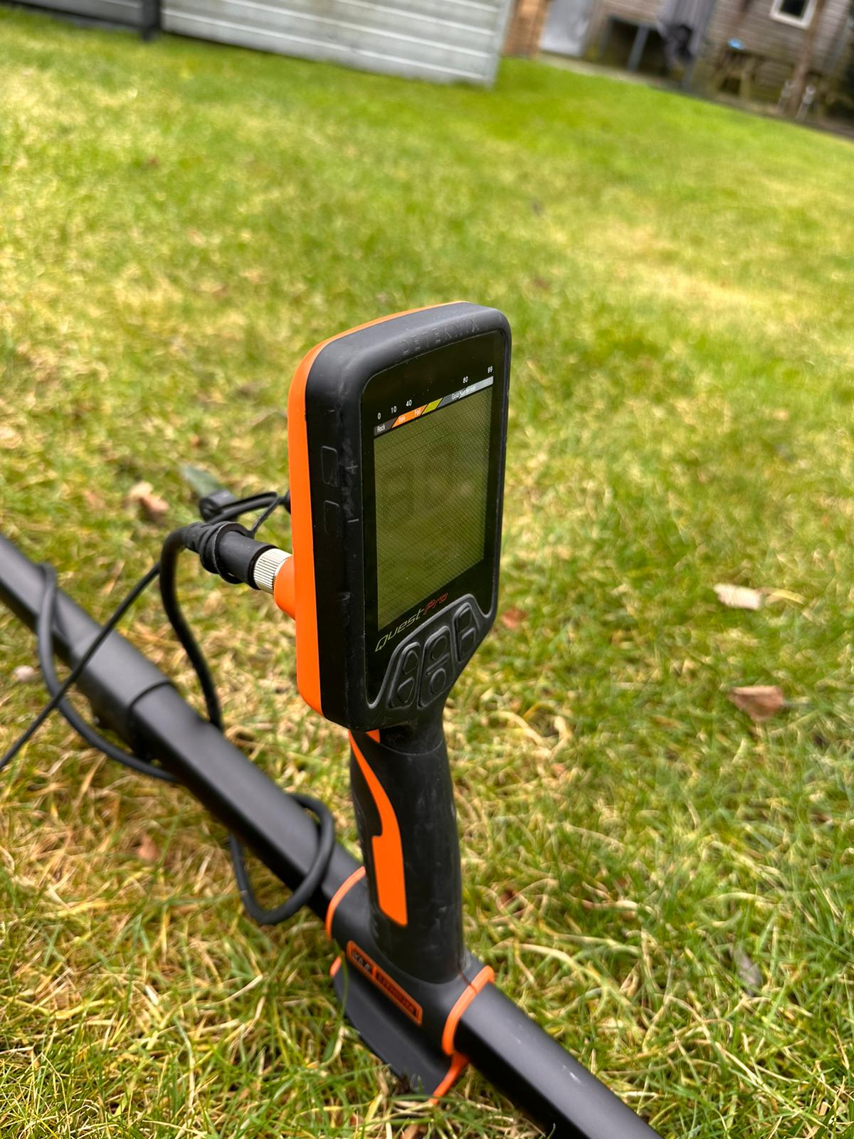 Pas ingeruild Quest Pro Waterdichte digitale metaaldetector