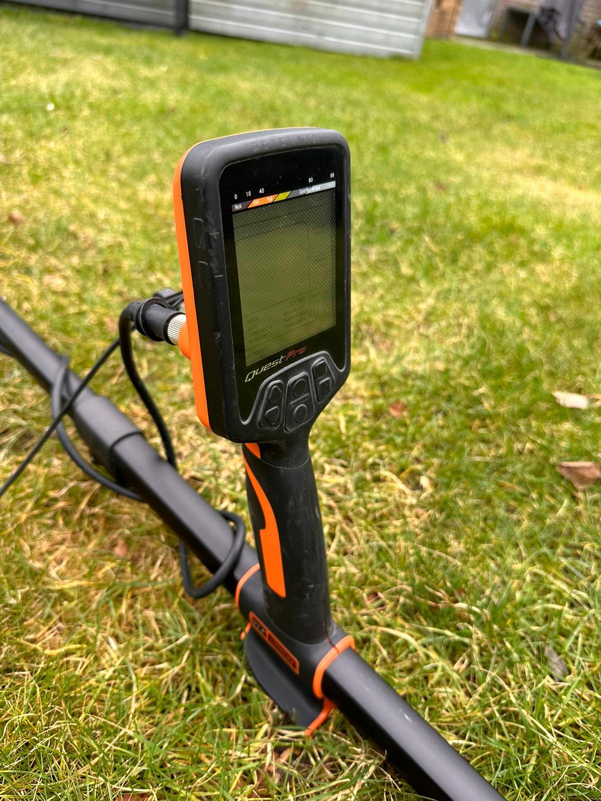 Pas ingeruild Quest Pro Waterdichte digitale metaaldetector