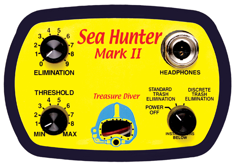 Garrett Sea Hunter Mark ll onderwater metaaldetector