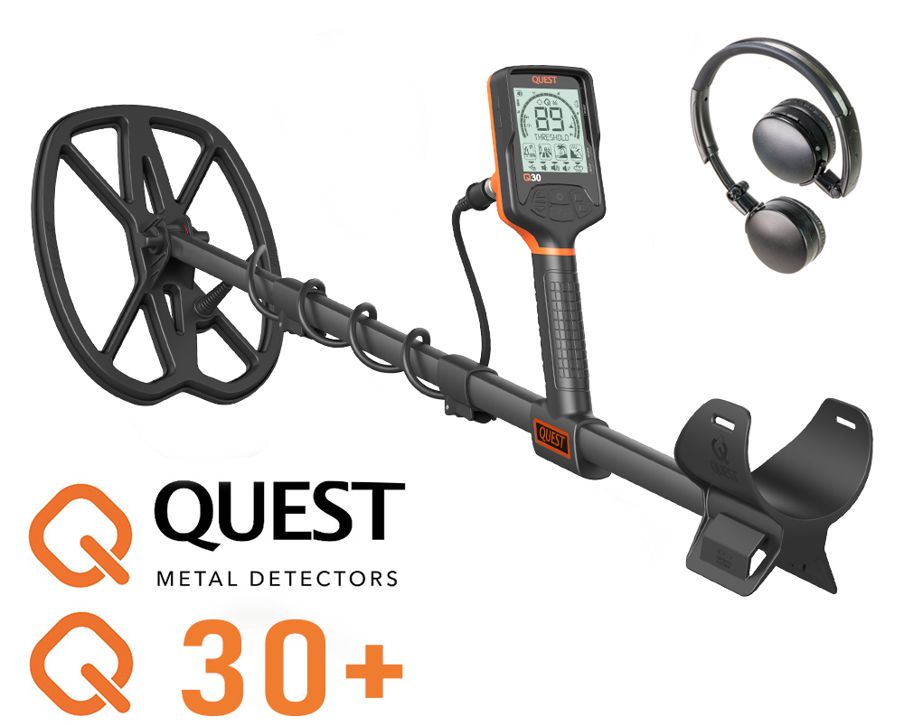 Pas ingeruild / Quest Q30+ metaaldetector gebruikt