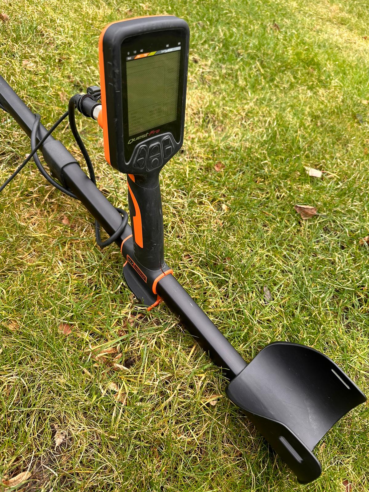 Pas ingeruild Quest Pro Waterdichte digitale metaaldetector