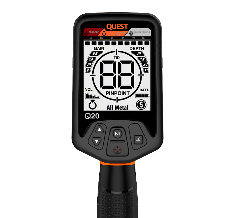 Quest Q20 metaaldetector met gratis XPointer
