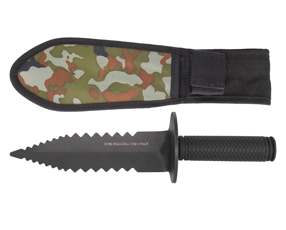 LK Edge Digger grasmes met camouflage holster