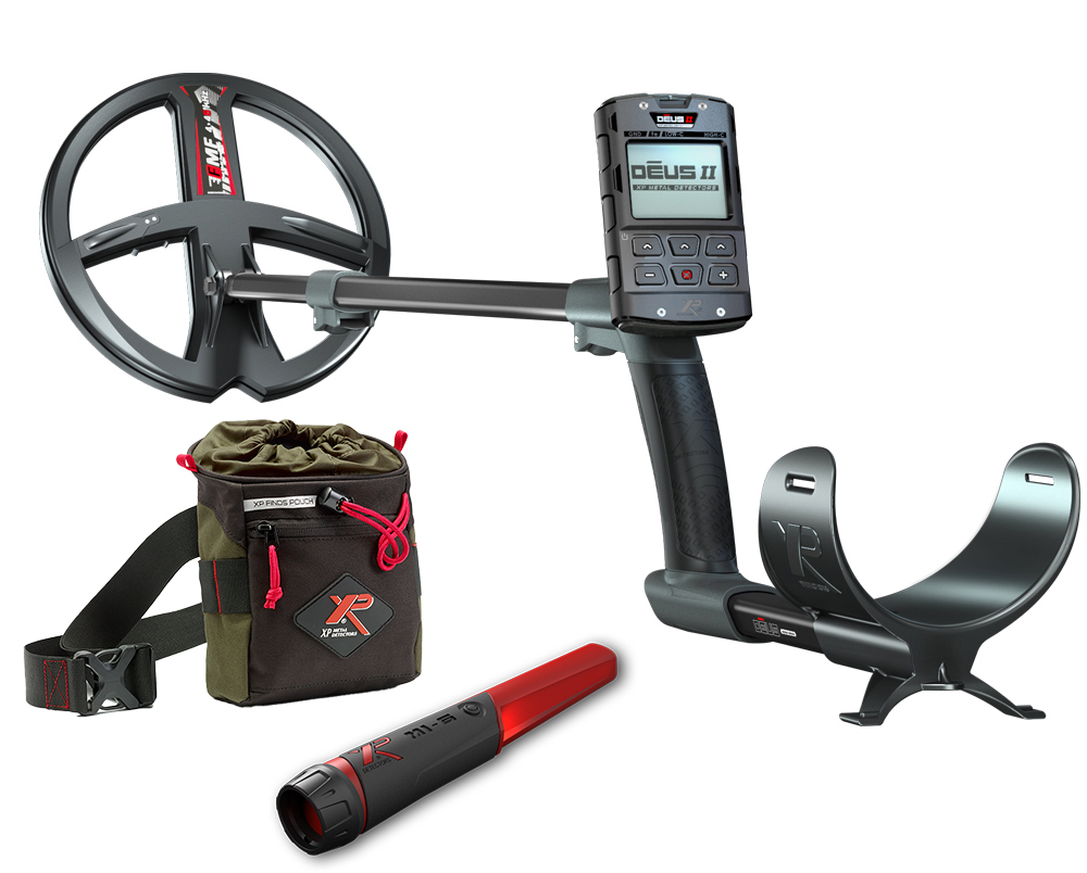 XP DEUS 2 FMF 22 RC metaaldetector met MI-6 pinpointer