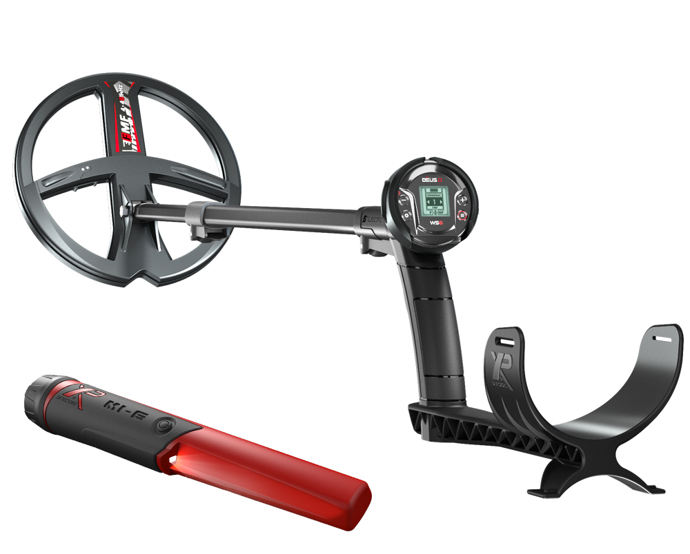 XP DEUS 2 FMF 22 WS6 Master metaaldetector met MI-6 pinpointer