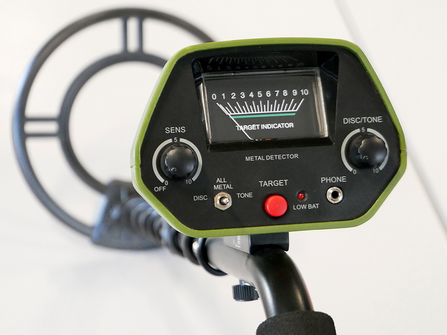 MD Goldhunter Green metaaldetector