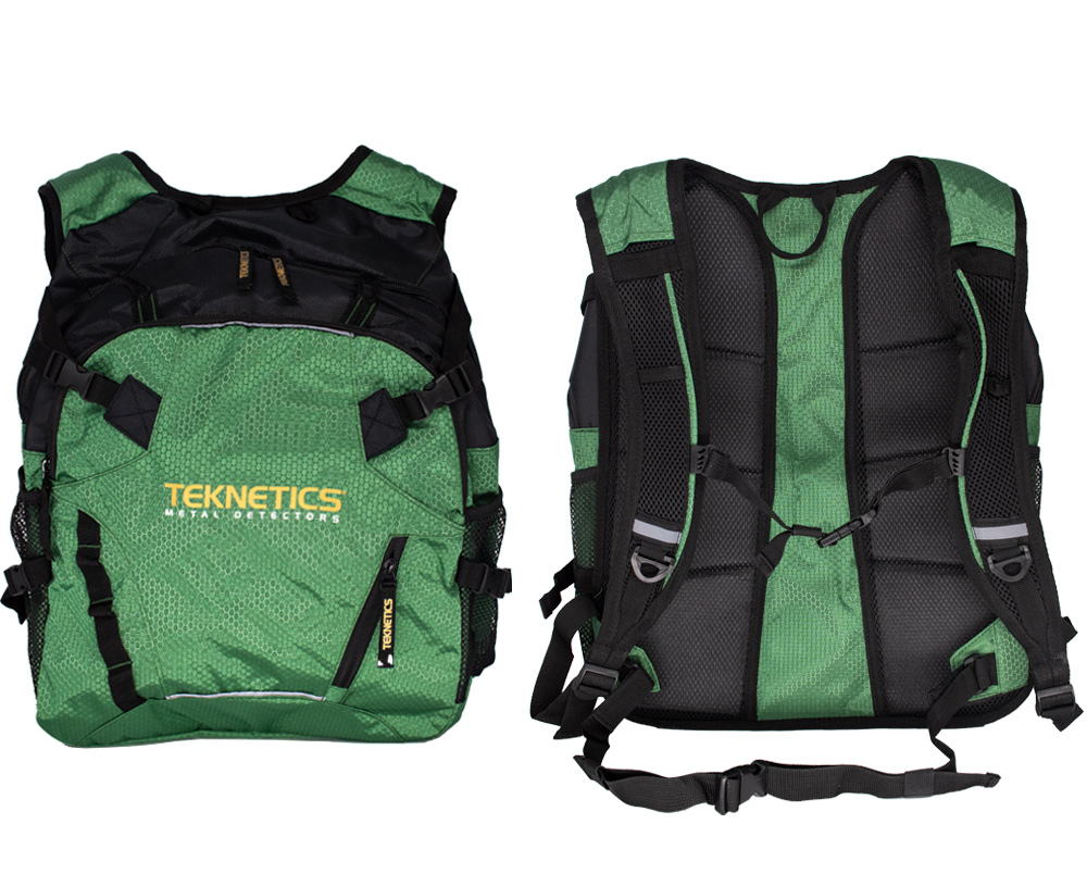 Teknetics backpack green met drinkzak