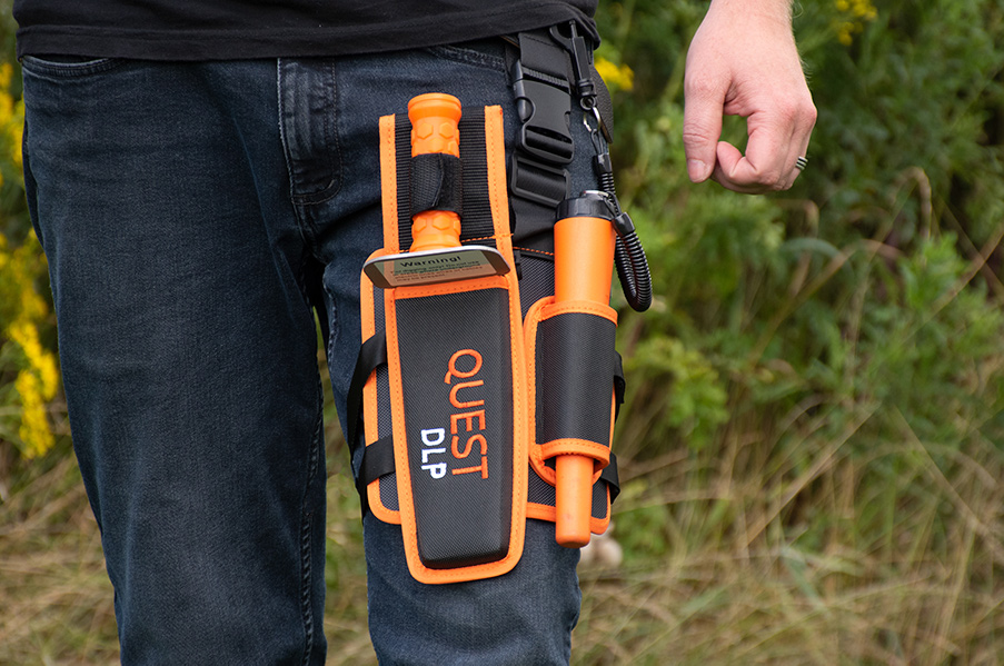 Quest DLP beenholster voor pinpointer & grasmes