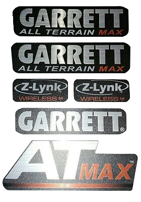 Garrett AT Max stickerset 