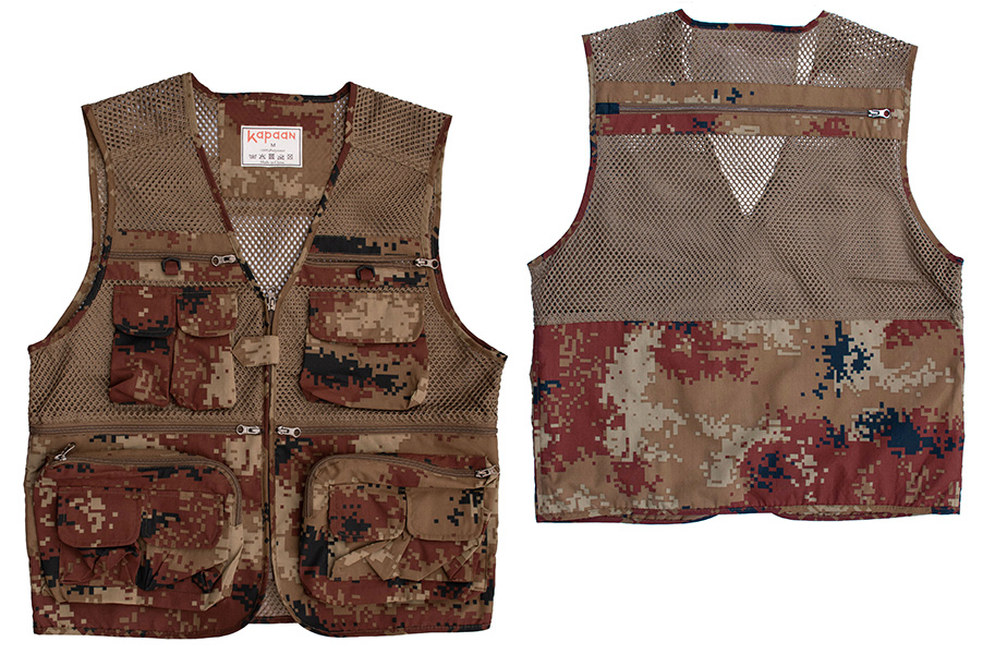 Kapaan zoekvest / bodywarmer camo M