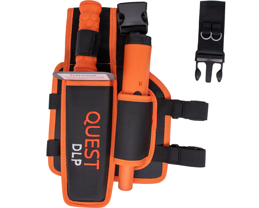 Quest DLP beenholster voor pinpointer & grasmes